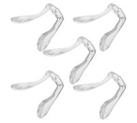 GALPADA 5 piezas Almohadillas Nasales de Silicona para Reposición para Gafas Diseño Transpirable y Antideslizante Soporte Cómodo para Puente Nasal Infantil