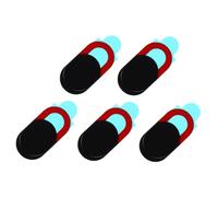 GALPADA 5 Piezas Cubiertas Cámara Webcam Protección Privacidad Portátil Duradera para Ordenador y Teléfono Control Deslizante Fácil Uso Seguridad Anti-hackeo