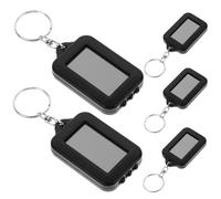 GALPADA 5 Piezas Linterna LED Solar Portátil Unidades Recargable con Llavero Compacto y Diseño Elegante Luz Brillante para Camping Senderismo y Emergencias Ahorro de Energía y Alta