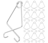 GALPADA 50 Ganchos para Techo en Forma de Pez F3, Clips para Colgar Decoración, Resistentes y Multiusos, Paquete de 50 Unidades, Ideales para Techo, Oficina, Hogar y Exteriores