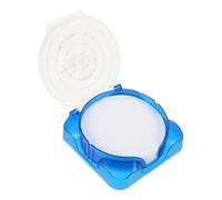 GALPADA 50 Hojas Disco de Filtro de Membrana de Celulosa Mixta Blanco para Análisis de Calidad de Agua Alta Compatibilidad Química y Uso en Pruebas de Esterilidad