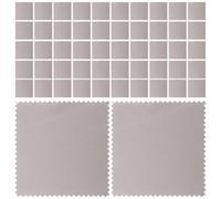 GALPADA 50 Paños para Pulir Joyas de Gamuza Suave 8x8 Cm Toallitas Limpiadoras Antideslustre Portátiles para Superficies Delicadas de Plata y Joyería