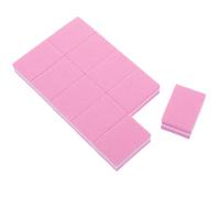 GALPADA 50 piezas Bloques de Pulido de Uñas Rosa Mini Esponja para Manicura y Pedicura Herramientas para Limar Uñas Acrílicas y Naturales Resistentes y Portátiles