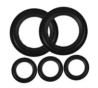 GALPADA 5piezas Accesorios Para Altavoces Bordes De Goma De Anillos Envolventes De Goma Para Reparación Para Aficionados Al Bricolaje y Técnicos Que Montan Altavoces