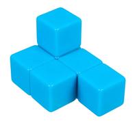 GALPADA 6 Dados Acrílicos Grandes de 30mm para Juegos de Mesa y Bricolaje, Seis Caras, Tamaño Amigable para Niños, Ideales para Embellecimiento y Actividades Educativas