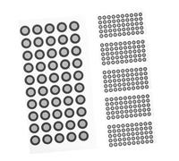 GALPADA 6 hojas Marcadores Reflectivos para Escaneo Puntos de Seguimiento Óptico con Reflexión Difusa Alta Precisión Interiores Exteriores de Uso Industrial y