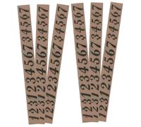 GALPADA 6 hojas Pegatinas de Escala Musical para de Lengüeta de Accesorio Práctico para Aprendizaje y Práctica del Etéreo Herramienta Ligera y Duradera para Estudiantes y