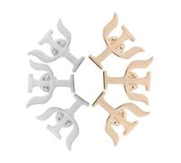 GALPADA 6 piezas Broche Pin Psi para Psicólogos y Psiquiatras de Aleación Dorada y Plateada para Solapas Mochilas y Decoración Médica