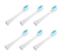 GALPADA 6 Piezas cepillo de dientes de repuesto cepillo de dientes electrico a bateria cabezales de cepillo de dientes reemplazo del cepillo de dientes blanco