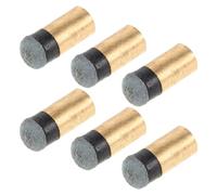 GALPADA 6 Piezas Puntas para Mantenimiento Confiable y Prolongado de 10 Mm Cobre de Taco de E Imitación de Cuero en Competencias