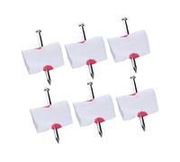 GALPADA 6 Piezas Uñas Falsas con Sangre para Bromas Halloween y Día Inocentes Accesorios y Realistas para Fiesta y Cosplay Regalo de Broma Aterrador Color Aleatorio