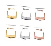GALPADA 6piezas Hebillas Inoxidable Para Correas De Reloj Premium y Accesorios Para Pulseras De Reloj