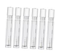GALPADA 6piezas Tubo Vacío De Esmalte De Labios Con Tapones De Goma Envase Cosmético Para Brillo Labial Para Maquillaje Profesional y Diy