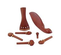 GALPADA 7piezas Violín de Madera Barbada Clavija de Afinación y Cordal para Violinista Principiante Accesorios de Violín de Madera para Práctica Sala de Conciertos