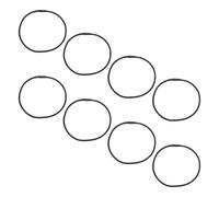 GALPADA 8 Bandas Elásticas Antivibración para Soporte de Micrófono Anillos de Goma Resistentes para Micrófonos de Condensador Compatibles Soporte de Brazo y Escritorio Accesorio para