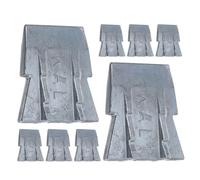 GALPADA 8 Cuñas Metálicas para Mango de Martillo, Cuña de Hierro para Herramienta Agrícola, Accesorio de Fijación Reforzado para Ejes de Jardín, Compatible Herramientas Manuales, Uso