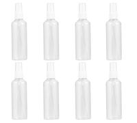 GALPADA 8 piezas Botellas Pulverizadoras Transparentes de Dispensador Portátil Recargable para Líquidos con Atomizador de Niebla Fina para Maquillaje y Perfumes