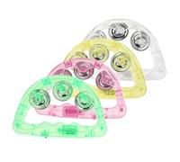 GALPADA 8 Piezas Sonajero Luminoso Pandereta Intermitente Para Fiestas Escenario De Entretenimiento Panderetas Iluminadas Divertidas