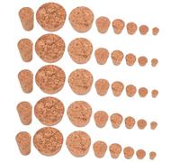 GALPADA 80 piezas Tapones de Corcho Cónicos para Botellas Resistentes y Fáciles de Usar para Botellas y Frascos de Vino y Conservación