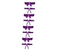 GALPADA 8piezas Ligas Para Novia Diseño Elegante y Perlas Accesorios De Boda Para Vestido De Novia