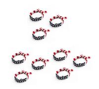 GALPADA 9piezas Pañuelo Deportivo Hip Hop Para Al Aire Bandana Estampado De Bandera Bufanda De Cuello y Cinta Cabello Banderas