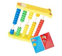 GALPADA Ábaco De Madera con Varias Secciones Diseño De Jirafa Herramienta De Cálculo para Juguete Educativo para Material Preescolar y Aprendizaje De Numeración