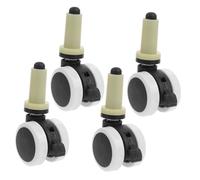 GALPADA Accesorios Para Ruedas De Sillas 4 Ruedas Para Trona Giratorias Freno Compatible La Mayoría