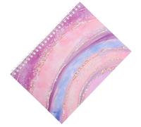 GALPADA Álbum de Colección de Pegatinas A5, Papel Liberación Doble Cara, Libro Almacenamiento Portátil 32 Hojas, Organizador Reutilizable para Manualidades y Scrapbooking