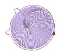 GALPADA Alfombra Rascadora para Gatos Tapete Antideslizante Multiusos para Dormir y Tablero de de para Interior Diseño y Estable para Gatitos Color Pequeño
