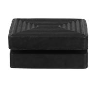 GALPADA Almohadilla de Goma para Gato de Coche, Bloque Antideslizante de Caucho Resistente al Aceite, Almohadilla Elevadora Compacta para Soporte Estable en Reparaciones y Cambios