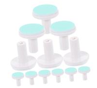 GALPADA Almohadillas De Lima De Uñas Para Bebés 12 Piezas Tamaño Estándar Cabezales De Limado Eléctricos Verdes Para Niños Mayores De 12 Meses Cuidado Seguro De Uñas Reemplazo Compatible