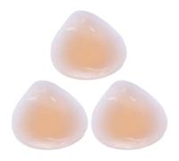 GALPADA Almohadillas de silicona femeninas para natación 3 piezas talla L impermeables portátiles para bikini y bañador en piscina