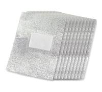 GALPADA Almohadillas Fácil de Usar Quitaesmalte 200piezas de Aluminio Plata para Remover Gel Uñas en Manicuras Profesionales y Caseras