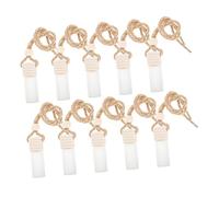 GALPADA Ambientador Colgante Para Coche Difusor De Aceites Esenciales Frascos De Perfume Colgantes 5ml Diseño Elegante