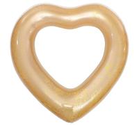 GALPADA Anillo Verano de de Corazón Inflable Forma Natación de PVC, Juguete y Diseño Plegable Decoracion Color Aleatorio de Piscina de Playa para Niñas Adecuado para