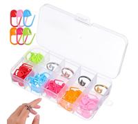 GALPADA Anillos Ajustables de Ganchillo Metal Forma de Gato Marcadores de Puntos y Anillos Guía para Tejer Juego de 4 Piezas para Dedos Accesorios para Crochet y Manualidades