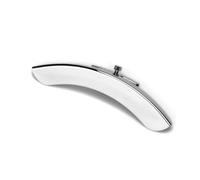 GALPADA Apoyabrazos para Banjo de Aleación de Zinc Plata Pulida Diseño Sola Pata Incluye Tornillo y Retenedor Compatible con Soportes de Ganchos Separados para Restauración de Modelos