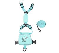 GALPADA Arnés de Mochila Correa Portátil para Perros Pequeños y Gatos, Diseño Ergonómico en Poliéster Verde Control Manual para Entrenamiento al Aire Libre