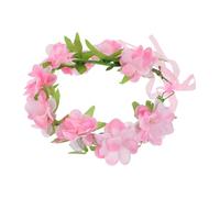 GALPADA Aro De Tela Floral Para Niña Elegante y Realista Para Fiestas De Cumpleaños Bodas y Eventos Diadema De Flores Simulada Tocado De Niña Flores