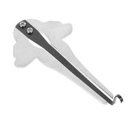 GALPADA Arpa de Mandíbula para Relajación y Prácticas de Meditación de Metal Ligera y Fácil de Usar en Color Plata Instrumento Musical Tradicional Portátil