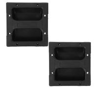 GALPADA Asas de Plástico para Altavoz 2 Piezas Mango Lateral para Amplificador Vintage Accesorio de Transporte Resistente y Ligero para Cajas Acústicas Reemplazo para Manija de Sonido