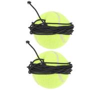 GALPADA Balones de Tenis para Perros de Goma, 2 Piezas para Entrenamiento Profesional y Alivio del Estrés, Ideales para Juegos al Aire Libre