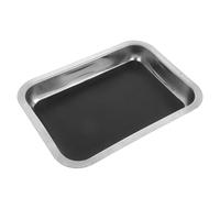GALPADA Bandeja de Disección Acero Inoxidable Plato de Anatomía para Biología Laboratorio y Enseñanza Soporte para Cera y Especímenes Fácil Limpieza y Seguridad