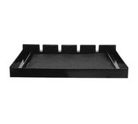 GALPADA Bandeja Organizadora para Cortadora de Cabello Resistente Superficie Antideslizante, Soporte para Estación de Barbería y Protección para Encimera en Color Retro