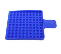 GALPADA Bandeja para Contar Granos de Soja 100 Orificios de 8 MM Contenedor de Plástico Reutilizable con Asa para Siembra Precisa y Organización de Semillas Jardinería y Agricultura