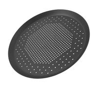 GALPADA Bandeja para Pizza Redonda 23 CM Antiadherente Perforada de Aleación de Aluminio Molde Ventilado para Horno Bandeja Resistente para Hornear Pizzas Pan Naan y Verduras Asadas en