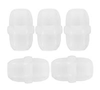 GALPADA Barra Agitadora Magnética de Laboratorio Ptfe Tipo B 3x6 Mm, Pack de 5 Unidades, Mezclador de Líquidos Resistente a Altas Temperaturas para Placas de Agitación Reutilizable