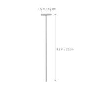 GALPADA Barras T para Jaulas de Palomas 25 Piezas de Hierro Resistentes para Puerta Unidireccional Varillas Metálicas para Paso Seguro de Aves Suministros para Palomas al Aire Libre