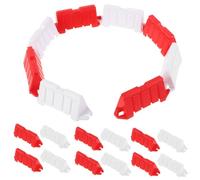 GALPADA Barreras para Pista de Carreras RC 60 Piezas de Plástico Resistentes, Mini Vallas de Tráfico en Miniatura para Coches de Juguete, Accesorios para Pistas de Derrape y Simulación