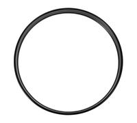 GALPADA Batería Negra Aros Amortiguadores de Parches de Percusión Aro de Bombo Accesorios para Batería Que Proporcionan una Experiencia de Interpretación Óptima Géneros Musicales